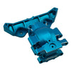 NSRMINIM014BL Aluminum Rear Gear Box For Traxxas Mini Maxx - Blue