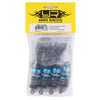 BBG-0050BU Yeah Racing Aluminum Go Big Bore Touring Shocks (Blue) (4) (50mm)