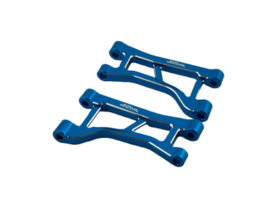 NSRMINIM006BL Aluminum Front Upper Arm Set For Traxxas Mini Maxx-Blue