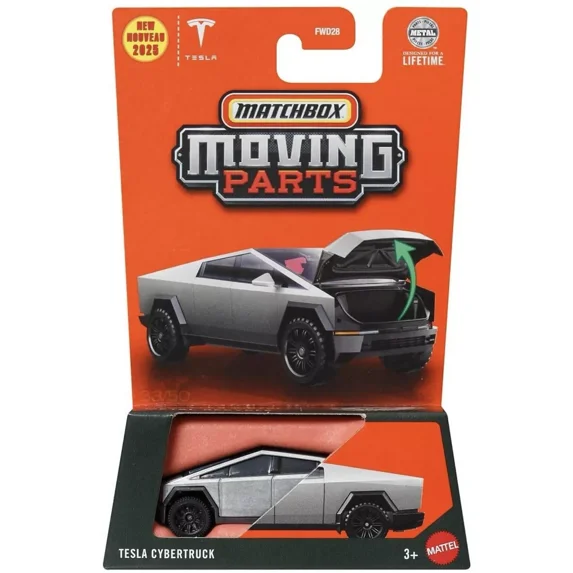 MBFWD28 Matchbox Moving Parts Tesla Cybertruck