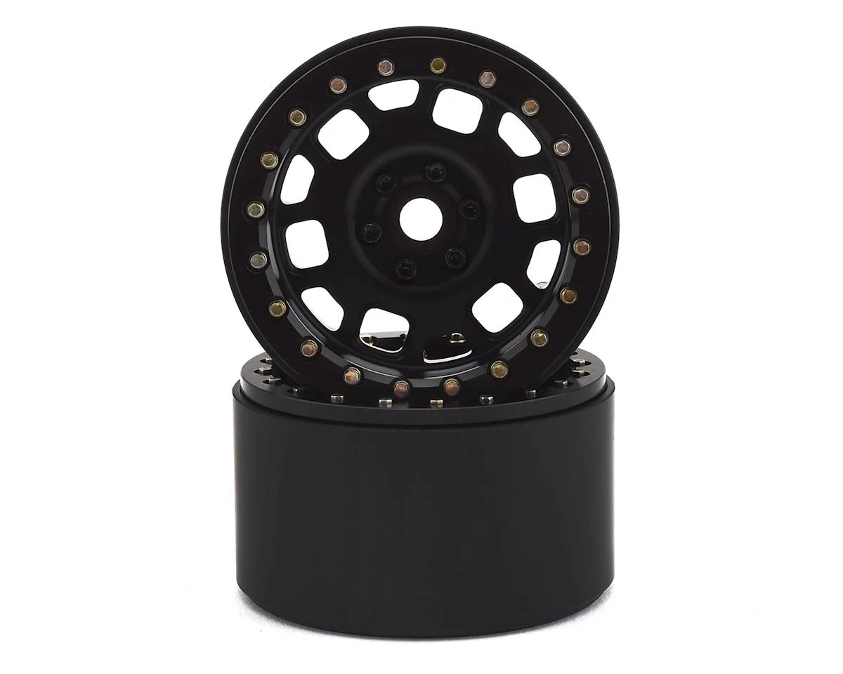 SSD00316 2.2 Contender Beadlock Wheels (Black) (2)