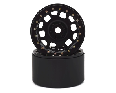 SSD00316 2.2 Contender Beadlock Wheels (Black) (2)
