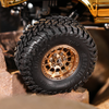 DGW-1056GD INJORA 1.0" Aluminum Wheels for Micro Crawlers (W1056) - Gold
