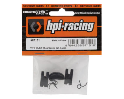 HPI87151 PTFE Clutch Shoe/Spring Set (3pc)