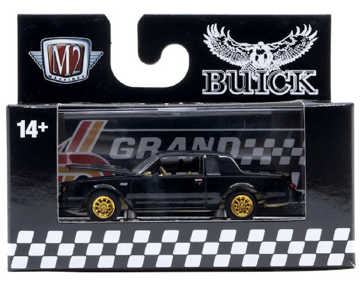 M2Machine 32600-95 CHASE 1987 BUICK GRAND NATIONAL - DETROIT MUSCLE