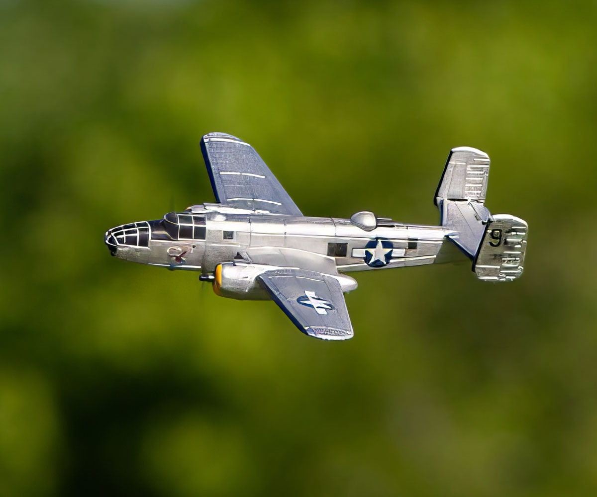RGRA1800  Rage RC Micro B-25 3-Channel RTF Micro Warbird