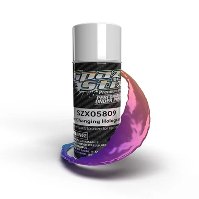 SZX05809 Spaz Stix - Color Change Aerosol Paint, Holographic, 3.5oz Can