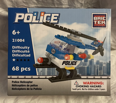 21004 Police Chopper 68 legos