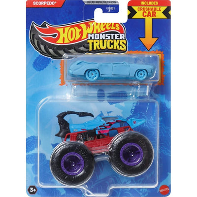 HWGRH81 1:64 Monster Trucks Scorpedo