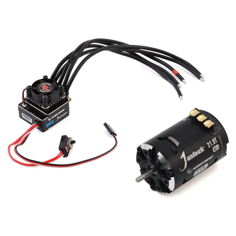 HWA38020322 Hobbywing XR10 Justock G3 Sensored Brushless ESC/SD G2.1 Motor Combo (21.5T)