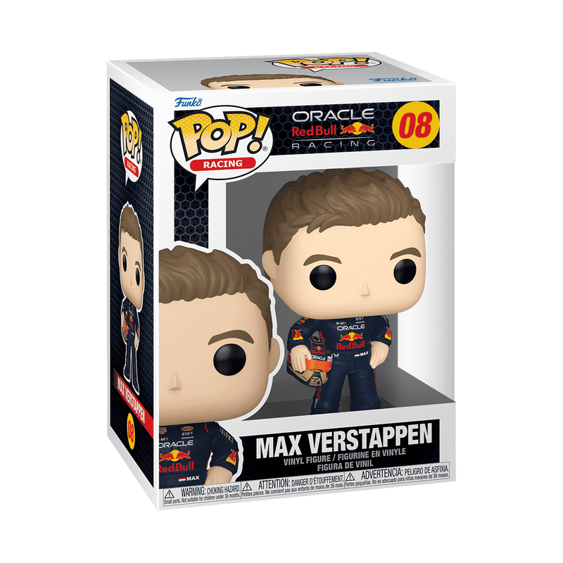 FU80580 Formula 1-Max Verstappen w/Helmet