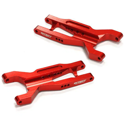 INTT8669RED Billet Machined Rear Suspension Arms 1/10