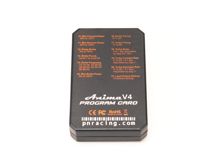 500840K PN Racing Anima V4 30A 1/28 Sensored Brushless ESC (Black)