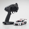 KYO32357AS Mini-Z RWD MR-04 ReadySet Audi R8 LMS 2015-White