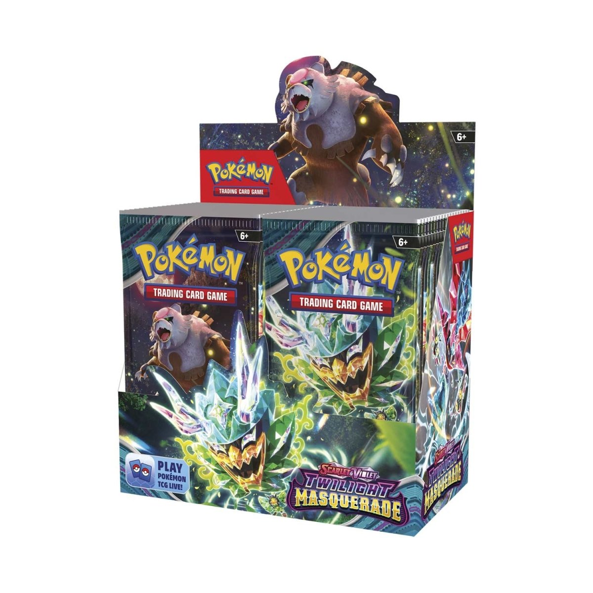 189-86340 Pokemon Scarlet & Violet #6 Twilight Masquerade Booster