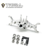 X003QX7DWH TREAL Aluminum 7075 Front Axle Housing, w Caster Blocks (C-Hubs) for 1/18 TRX4M Defender Bronco-Silver