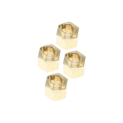 RER30380 Wheel Hexes Brass