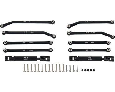 HRSXTF133LC Aluminum 8 Link Drive Set for (155mm LCG) Scx 24