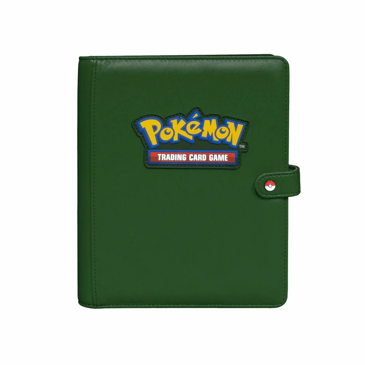 UP16721 Ultra Pro Pokemon 4 Pkt Green Premium Snap Binder with Pokemon Logo