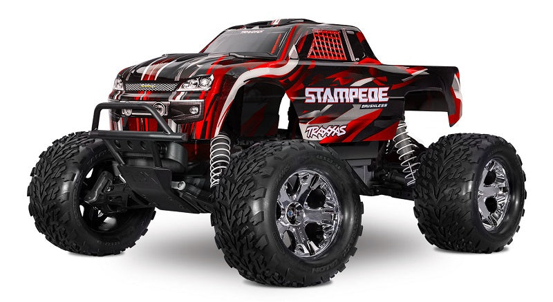 36354-4 Stampede BL-2S 1/10 Scale 2WD Brushless Monster Truck With Clipless Body