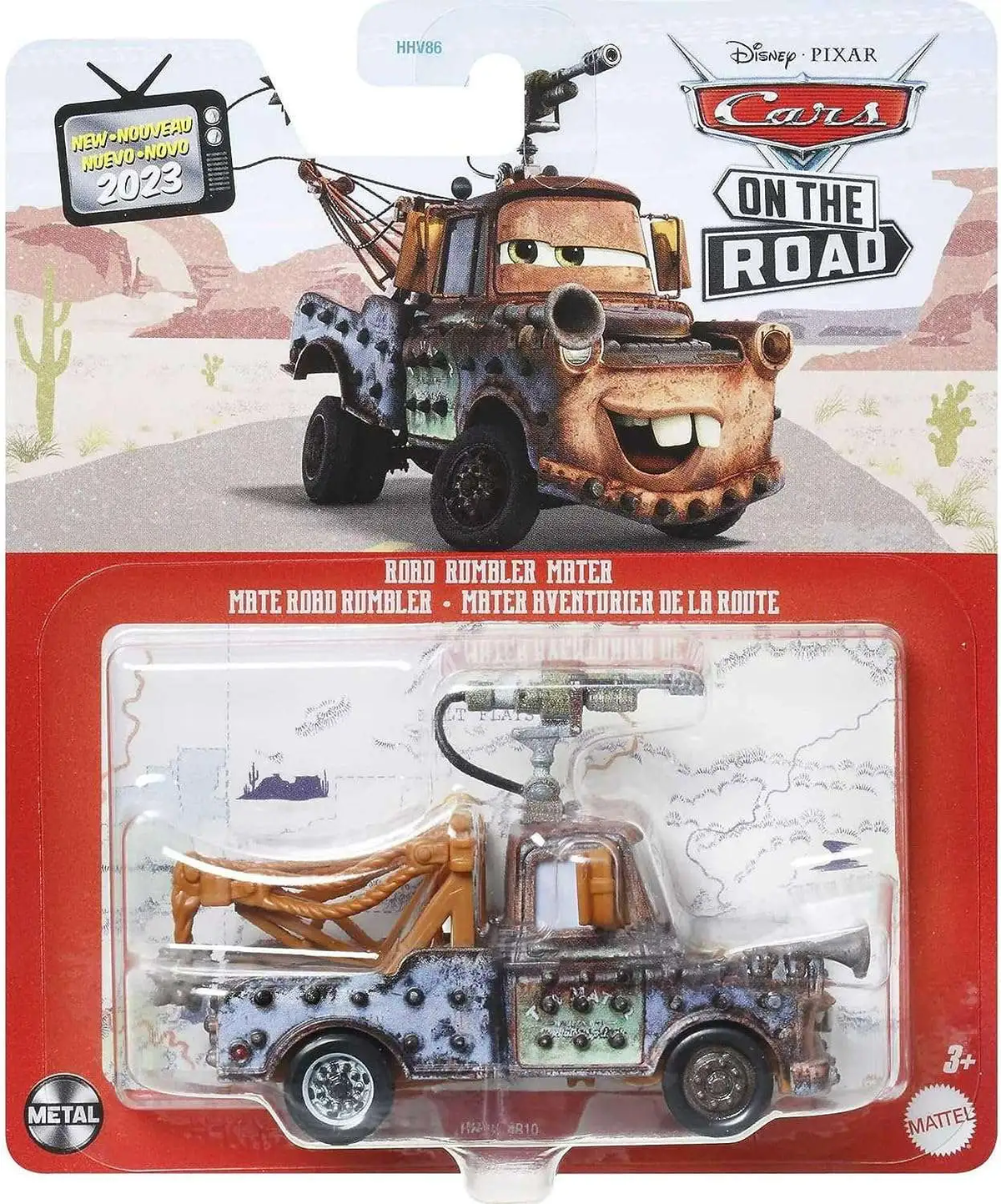 HWDXV29 Cars Road Rumber Mater