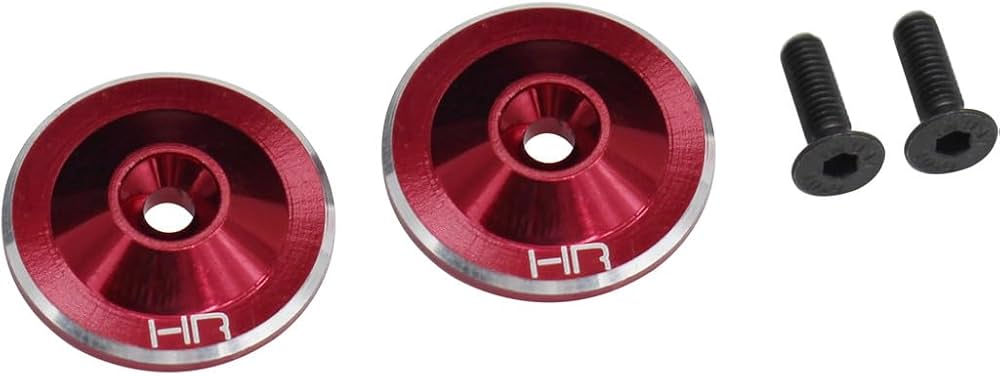 HRAON40U02 - Red Large Wing Buttons Aluminum (2)
