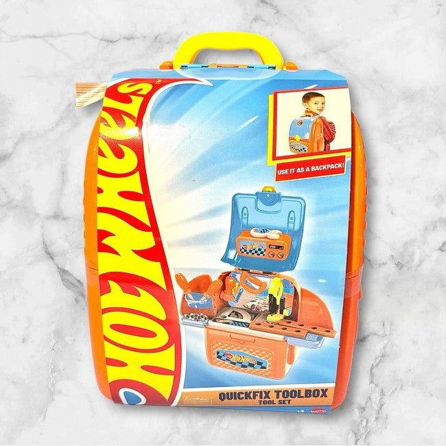 HW072025HX HotWheels QuickFix Tool Box Tool Set