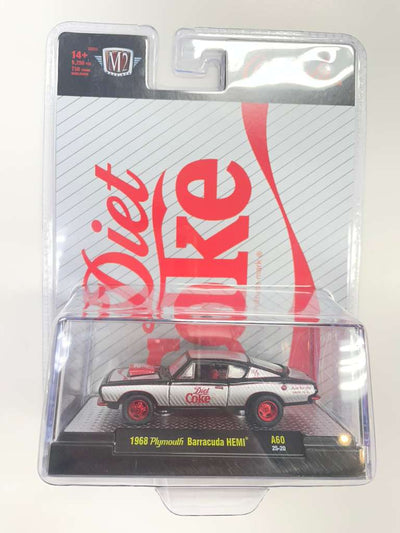 M2 Machines 52500 Coca Cola 1968 Plymouth Barracuda HEMI CHASE!