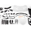 9311  Body, Chevrolet Corvette Stingray (clear, trimmed, requires painting)/ decal sheet (includes side mirrors, spoiler, grilles, vents, hardware, & clipless mounting)
