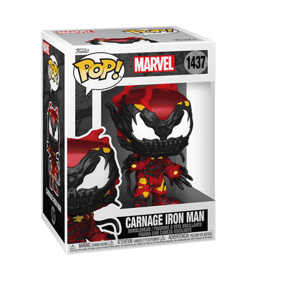 FU82646 Marvel Carnage Iron Man Funko Pop! #1437