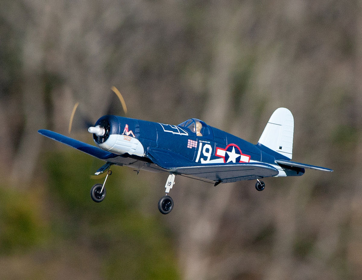 RGRA1602  F4U Corsair 500mm Brushless RTF Warbird with PASS (Pilot Assist Stability Software) System