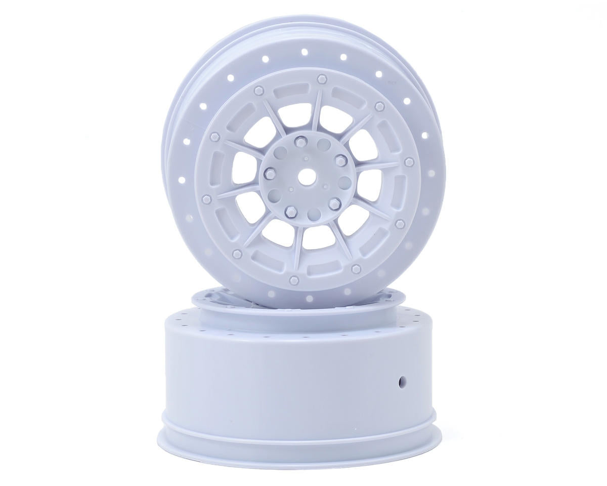 JCO3352W 12mm Hex Hazard Short Course Wheels (White) (2)