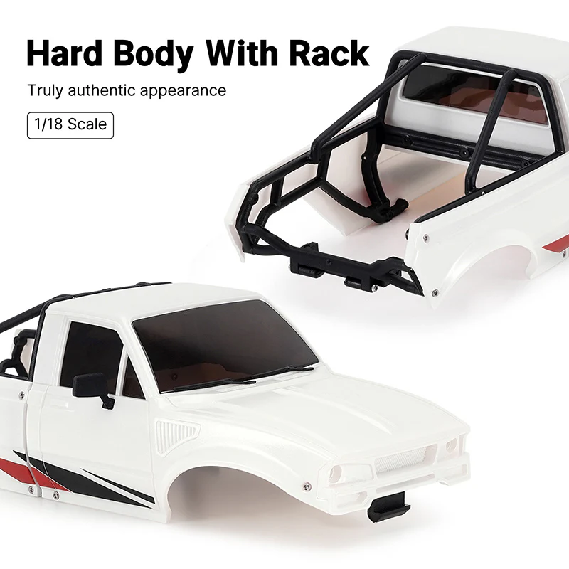 IR60-PW INJORA IR60 Body for 1/18 TRX4M Defender Bronco (Pearl White)