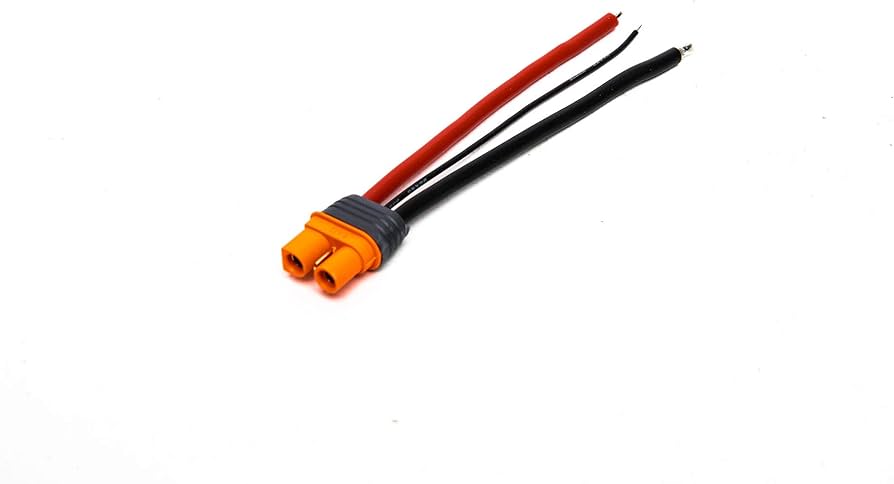 SPMXCA306 Connector: IC3 Battery with 4" Wires, 13 AWG