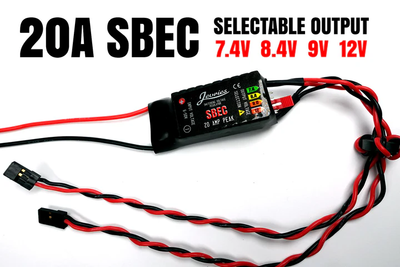 Jevries 20A SBEC selectable Voltage ouptut