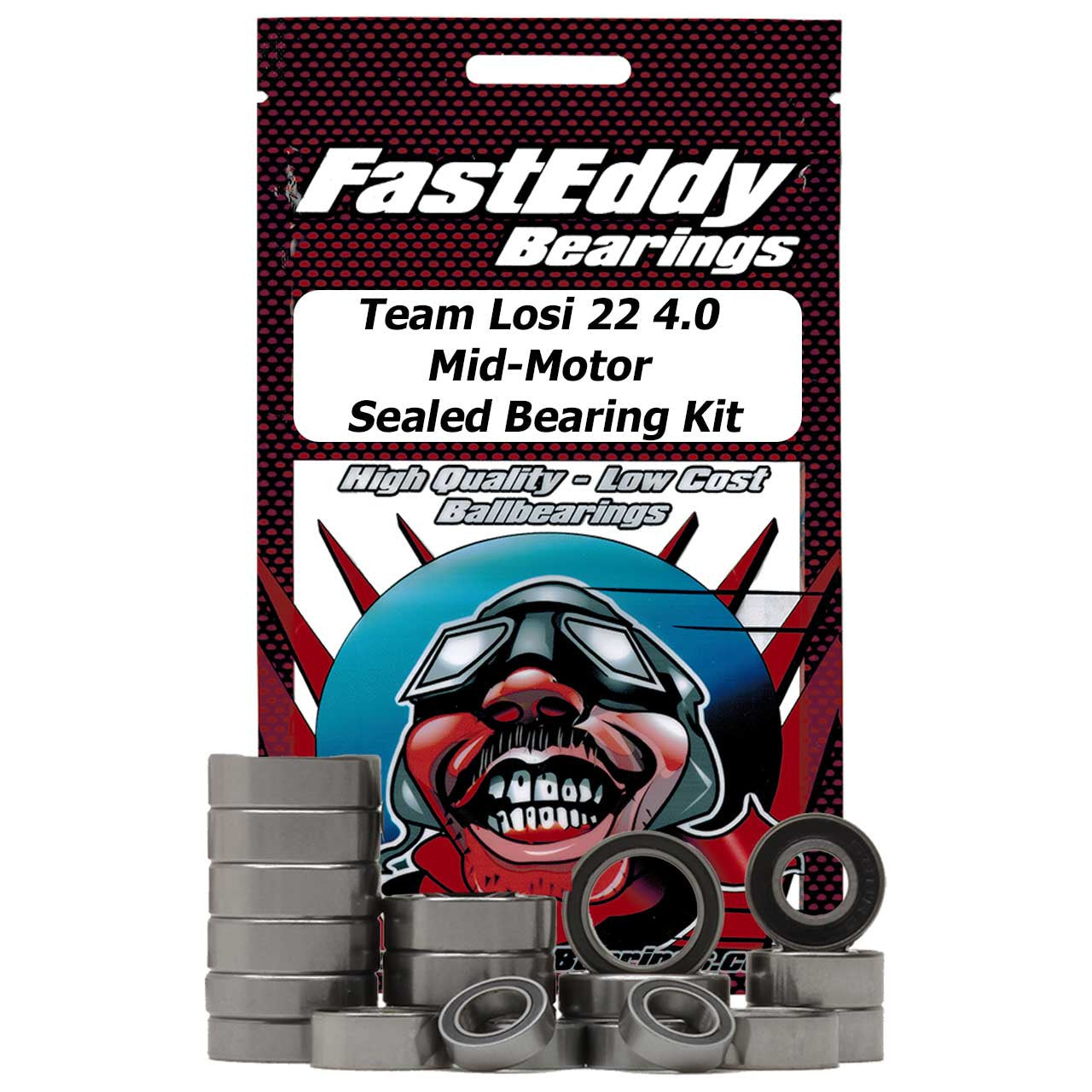 TFE4546 Team Losi 22 4.0 Mid-Motor Sealed Bearing Kit