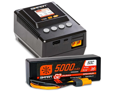 SPMXPSS300 Smart Powerstage 3S Surface Bundle: G2 5000mAh 3S LiPo IC5 & S155 Charger