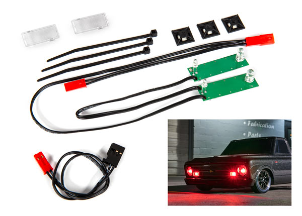 9496R LED Drag Slash Light Set