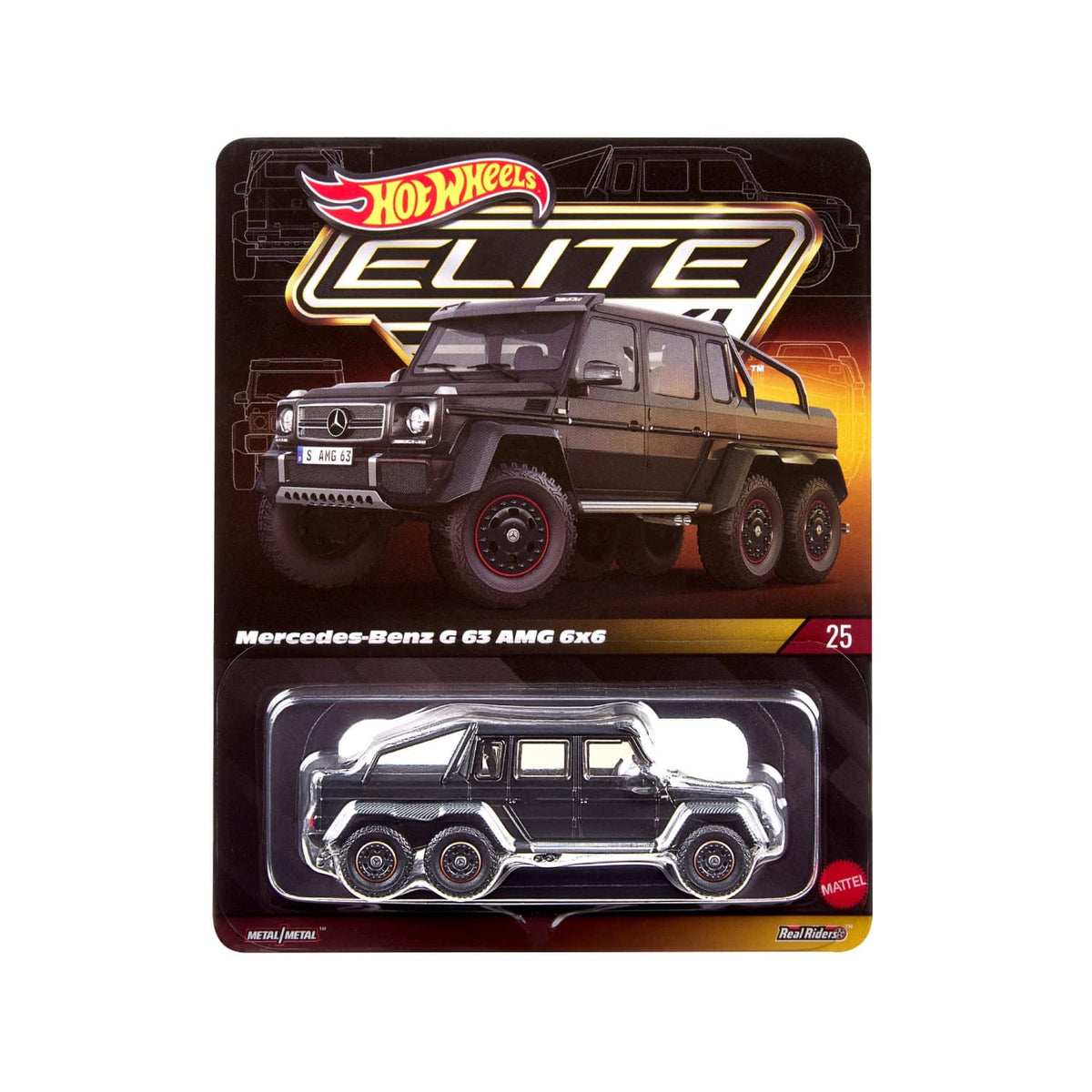 HWJCP45 Hot Wheels Elite 64 Mercedes-Benz G 63 AMG 6x6