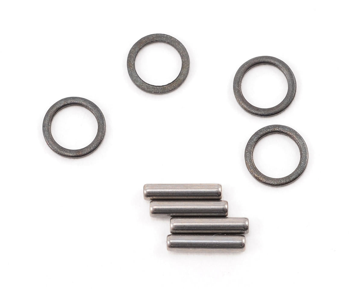 ASC21096 18T Stub Axle Pins and Spacers (4)