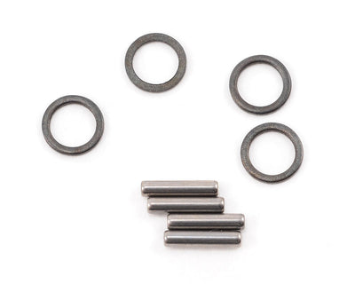 ASC21096 18T Stub Axle Pins and Spacers (4)