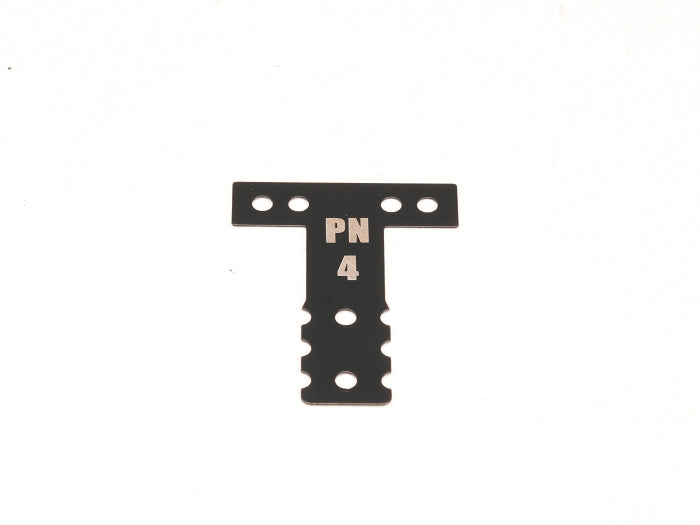 MR3074K PN Racing Mini-Z MR03/MR04 MM Spring Steel T-Plate #4 (Black)