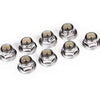 3647 Nuts,4mm Flanged Nylon Lo