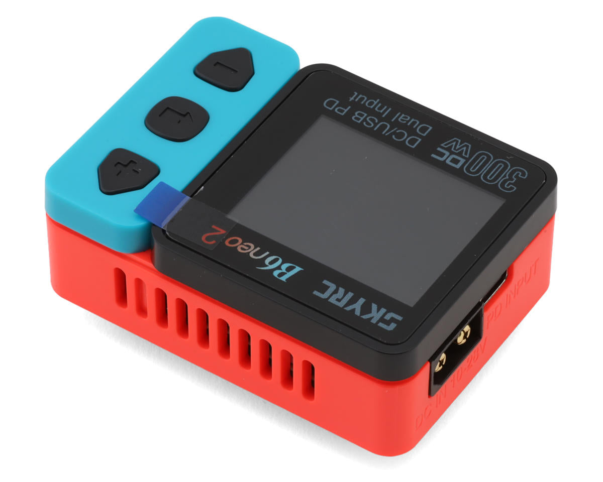 SKY-100225-01 SkyRC B6Neo 2 LiPo/LiHV/LiFe DC Battery Charger (6S/16A/300W) (Blue/Red)