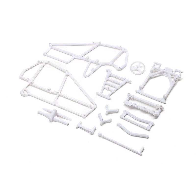 LOS-2409 Cage Set, White: 22S Sprint