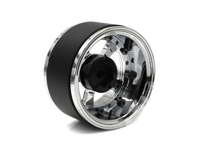 BRPB055CRCR ProBuild™ 1.9" M5 Adjustable Offset Aluminum Beadlock Wheels (2) Chrome/Chrome