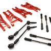 INTT8129RED V2 Billet Complete EXT Modified Suspension Set - Slash 2WD