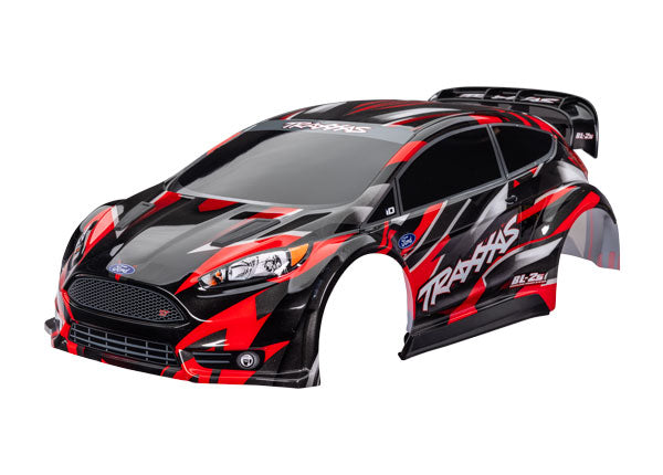 7418-RED Ford Fiesta Rally Body Clipless