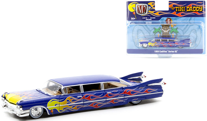 M2Machines 39100-HS04 1959 Cadillac Series 62 The Tiki Daddy