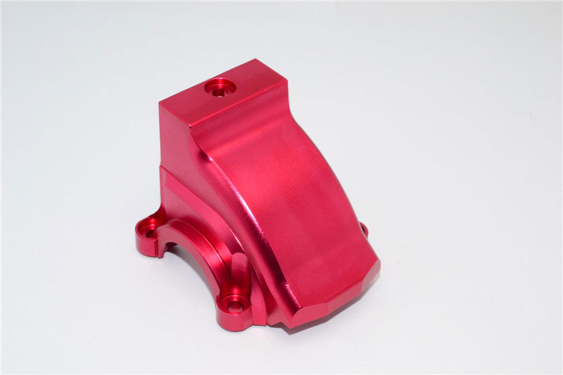 GPMTXM012A-R X-Maxx Aluminum Front/Rear Gearbox Cover -Red
